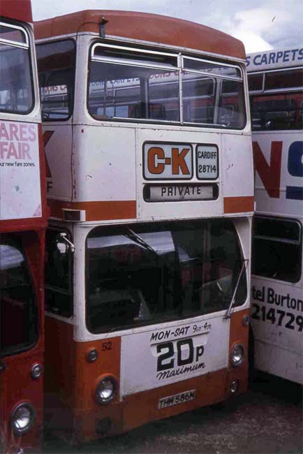 CK Daimler Fleetline CRL6 MCW 52